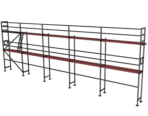 TERRA70 96 m2 állvány