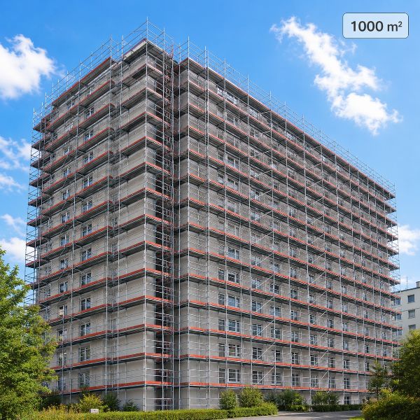 TERRA70 1000 m2 állvány